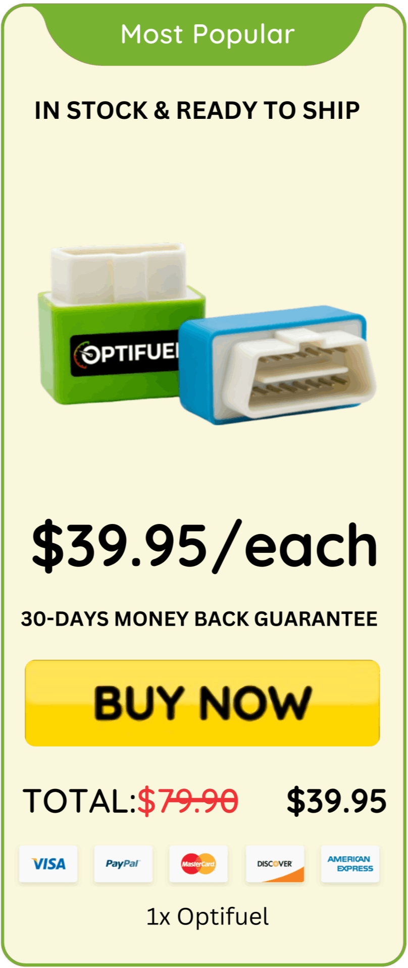 Optifuel Package
