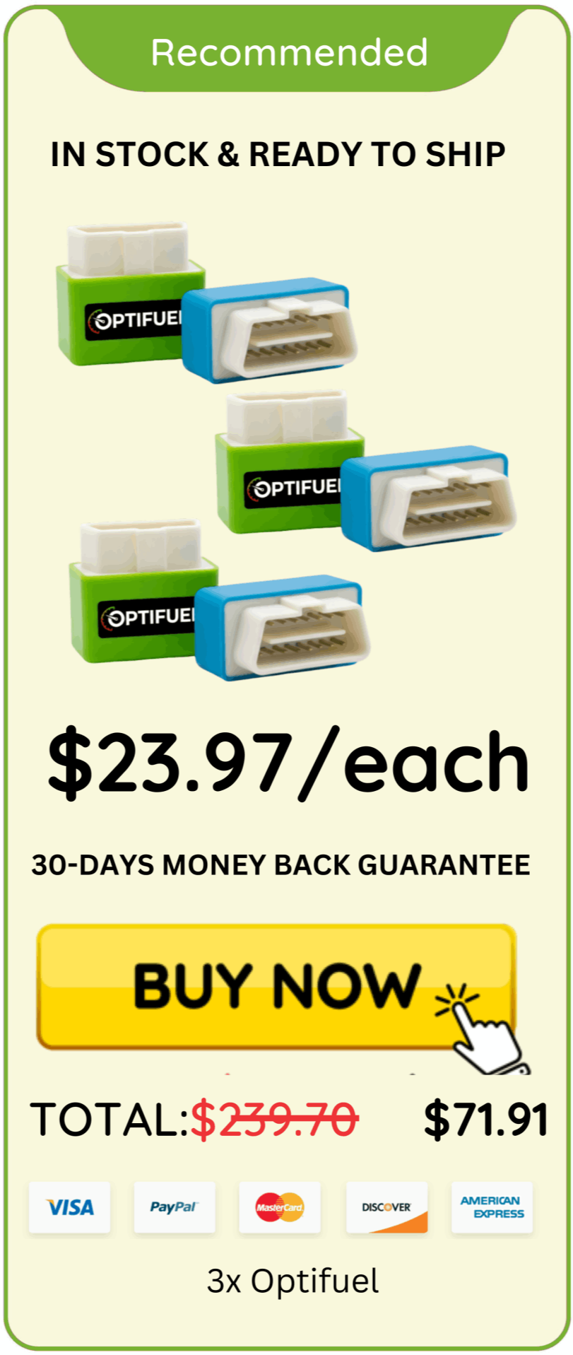 Optifuel Package
